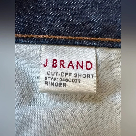 J BRAND Cut Off Shorts Size 26 Ringer - Picture 4 of 12
